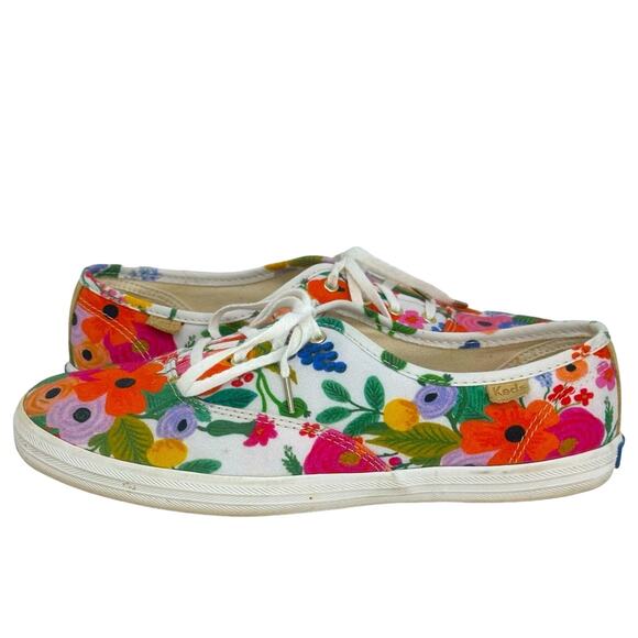 Ked’s x Rigle Paper Company Iconic Champion Sneaker Botanical Print - Picture 2 of 12